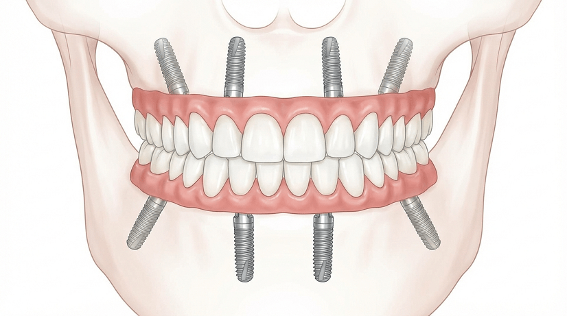 All-on-4 dental implants