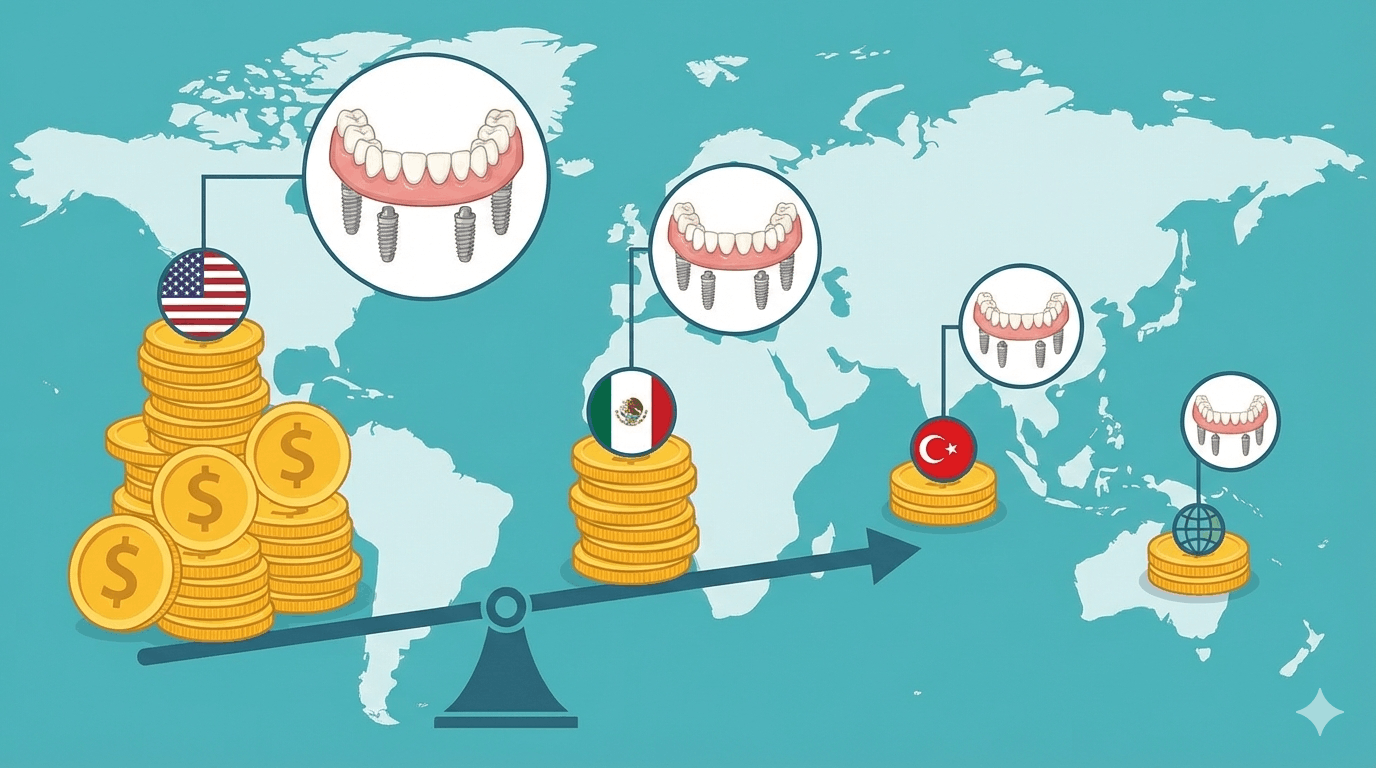 full dental implants cost across the US